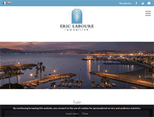 Tablet Screenshot of laboure-immobilier.com